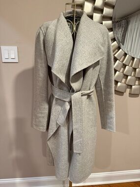 ZARA women wrapped coat